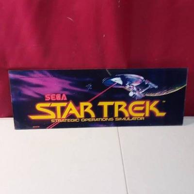 Sega Star Trek Sign