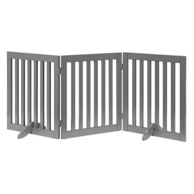 Unipaws 3 Panel 91cm Extra Tall Large Pet Gate Fol ...
