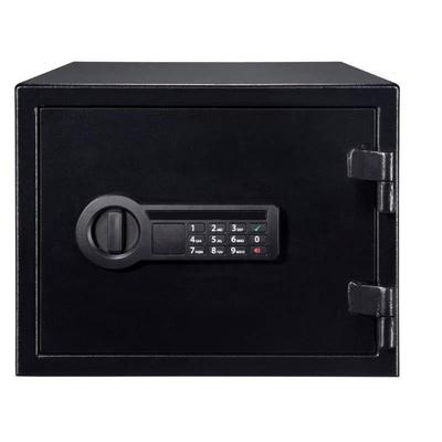 Personal Fire Safe with Electronic Lock, Black
