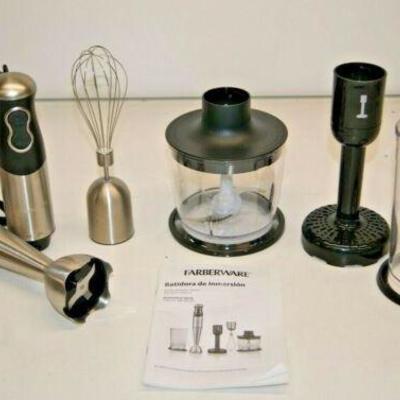 Farberware Stainless Steel Hand Blender Set