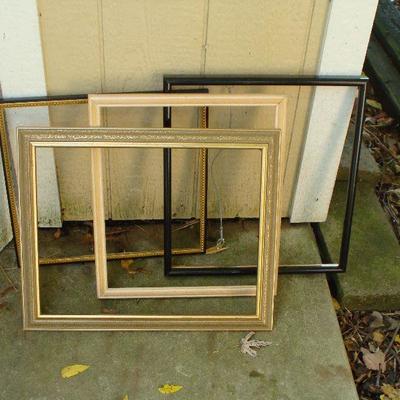 Assorted Frames Metal and Wood
