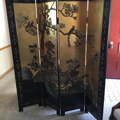 Oriental Privacy Screen and More