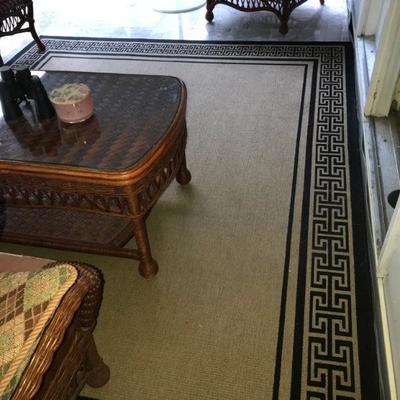 Indoor /Outdoor carpet barely used condition 