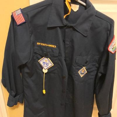 Boys Scouts of America Uniform with patches