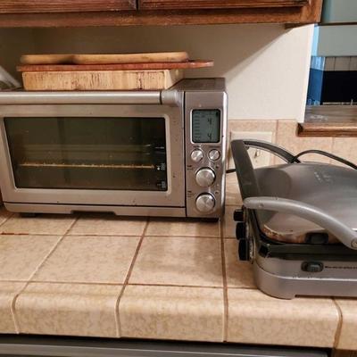 808:l Breville Conventional Oven, Cuisinart Electric Grill and Cutting Boards
Breville Conventional Oven, Cuisinart Electric Grill and...