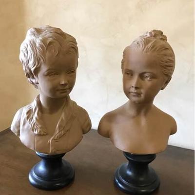 Pair of Borghese Bust Forms