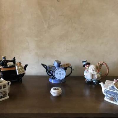 Collectible Designer Tea Pots