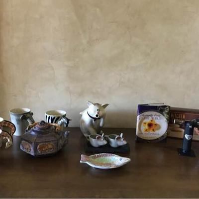 Creme Brule Set & Tea Pots