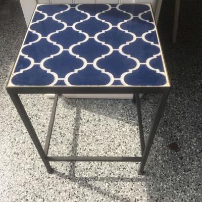 TILE TOPPED TABLE