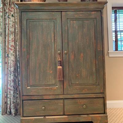 Distressed Armoire 
