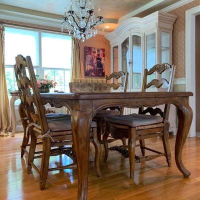 Fremarc French Country Dining Room Set 