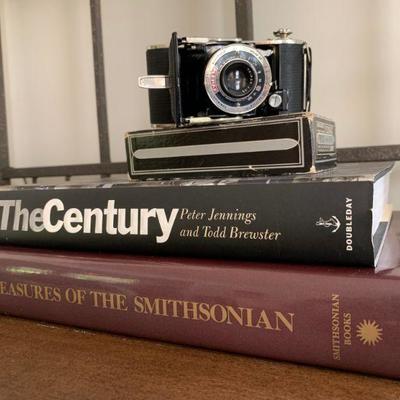 Books, Vintage Camera 