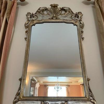 Carved Frame Mirror 