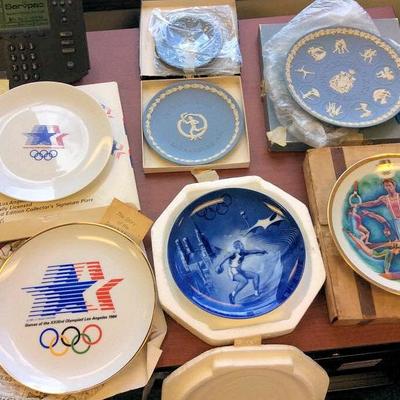 BSO051 Seven Olympics Collectors Plates