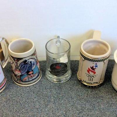 BSO016 Five Olympics Commemorative Mugs & Stein