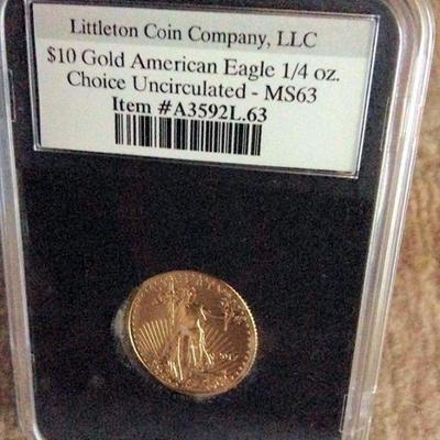 KFC018 2017 American Eagle 1/4 oz Coin