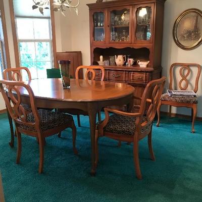 Dining Room table with 3 -12