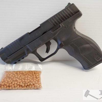 Umbrex 9-X-P BB Gun
.177cal BB Gun w/ metal slide and plastic Frame. Includes magazine and bag of Copper BBs 
OS15-252529.3