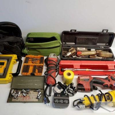 Large Lot of Power Tools and Hand Tools
Tool brands include Milwaukee, DeWalt, Craftsman and More! 
OS15-115532.1