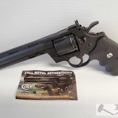 Colt Python CO2 Steel BB Revolver
.357 Magnum Full Metal Replica BB Gun. .177cal CO2 Powered 
OS15-224634.1