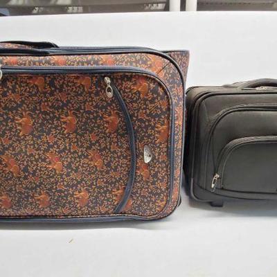 American Flyer Floral Elephant Print Luggage Case and Samsonite Rolling Luggage
American Flyer Floral Elephant Print Luggage Case and...