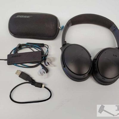 Bose OverEar Headphones and In Ear Earbuds
Bose OverEar Headphones and In Ear Earbuds 
OS19-030196.13