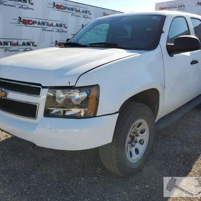 2013 Chevrolet Tahoe, White
4WD, Cold AC, power windows, power locks, power mirrors, cruise control Year: 2013
Make: Chevrolet
Model:...