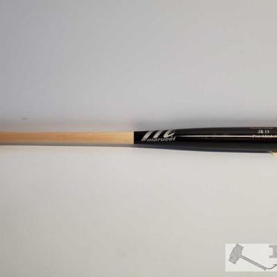 Marucci Handcrafted JB19 Pro Model Baseball Bat
Natural wood and black colored pro model bat 
OS15-150625.11