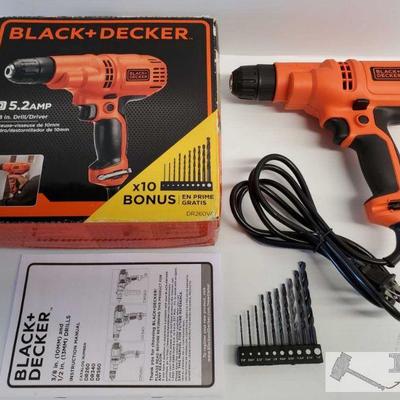 Black & Decker 5.2amp 3/8