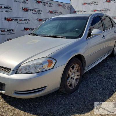 138: 2013 Chevrolet Impala, Light Gray, CURRENT SMOG
Current Smog, Cold AC, power windows and mirrors, cruise control Year: 2013
Make:...