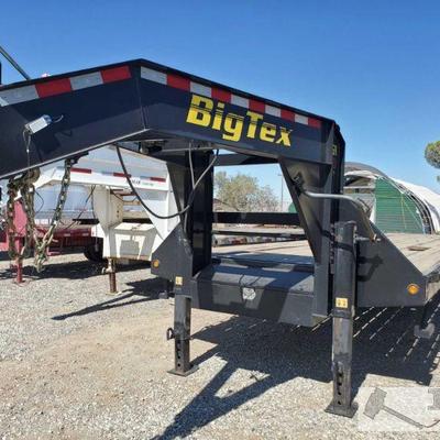 101: 40' 2015 Big Tex Gooseneck Trailer Model 25GN-40, Torque Tube
Year: 2015
Make: Big Tex Trailer
Model: 25GN-40
Vehicle Type: Trailer...