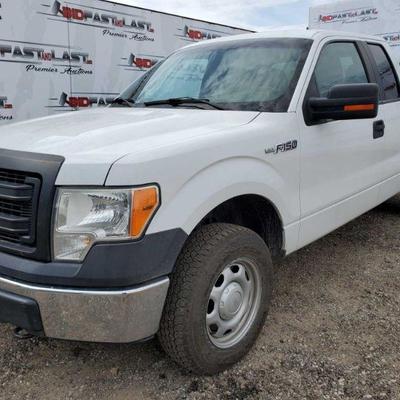 2013 Ford F-150, White CURRENT SMOG
Current Smog, 4WD, Cold AC, Power windows, Power mirrors, folding front center seat, bed tool box,...