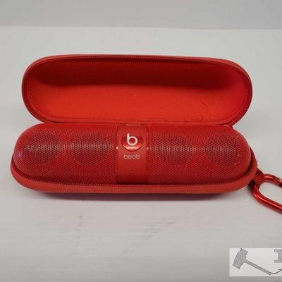 Beats Pill Speaker, Red
Beats Pill Speaker, Red. Has Case 
OS19-030196.14