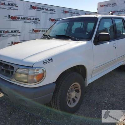 148-2000 Ford Explorer, White
4WD, Cold AC, Cruise control, cloth interior Year: 2000
Make: Ford
Model: Explorer
Vehicle Type:...