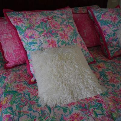 Lilly Pulitzer king size bedding