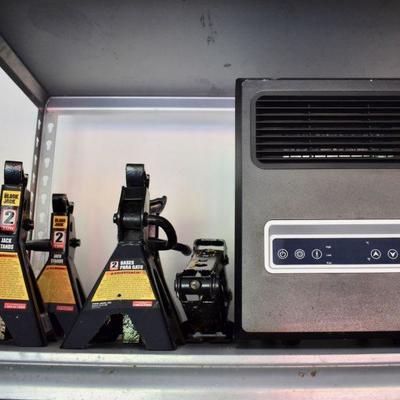 Heater and jacks