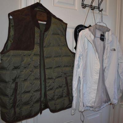 Bob Timberlake vest and Northface jacket