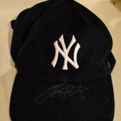 Autographed Tino Martinez New York Yankees cap