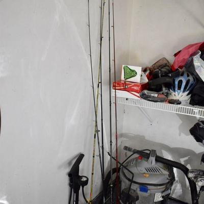 Fishing poles