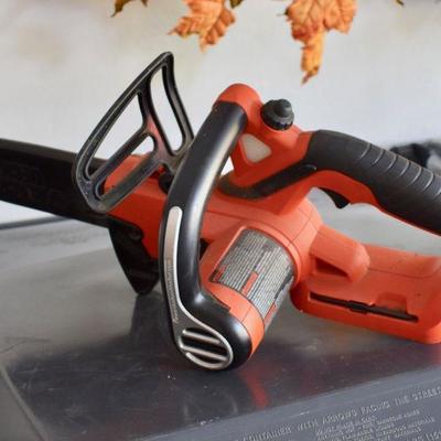 Black & Decker chainsaw