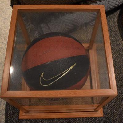 Autographed Rick Pitino basketball