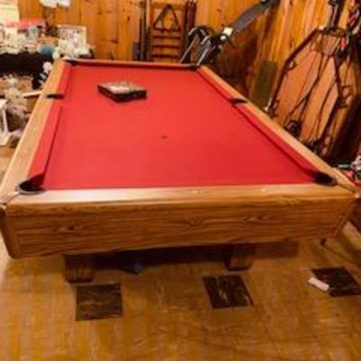 Pool Table and accessories 