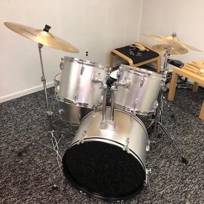 Complete Drum Kit with TAMA snare and Zildjan cymbals