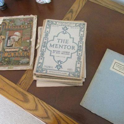 Antique books and periodicals