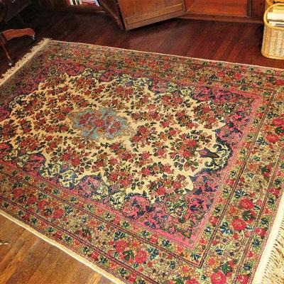 Antique Persian Kerman rug