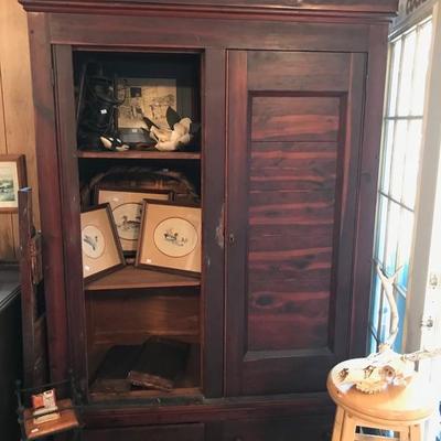 Federalist style armoire $165 