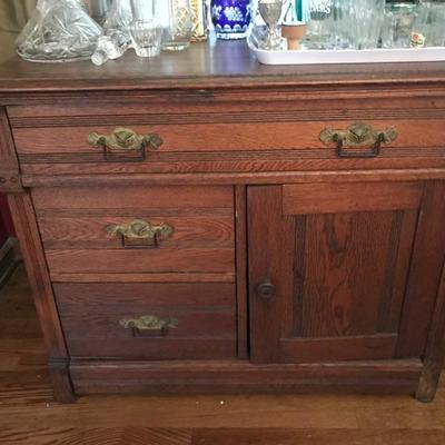 Marble top cabinet $145