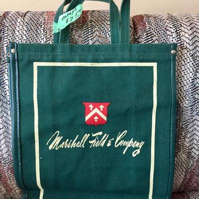 Vintage Marshall Field & Co. carryall
