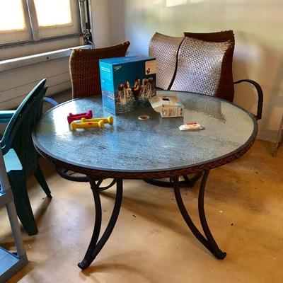 Patio Table w/Chairs - $100 