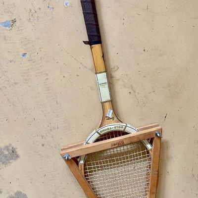 Vintage Wilson Gold-Towne Tennis Racquet